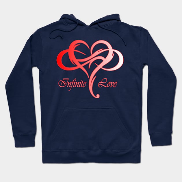 Infinite Love Hoodie by PlayfulPandaDesigns